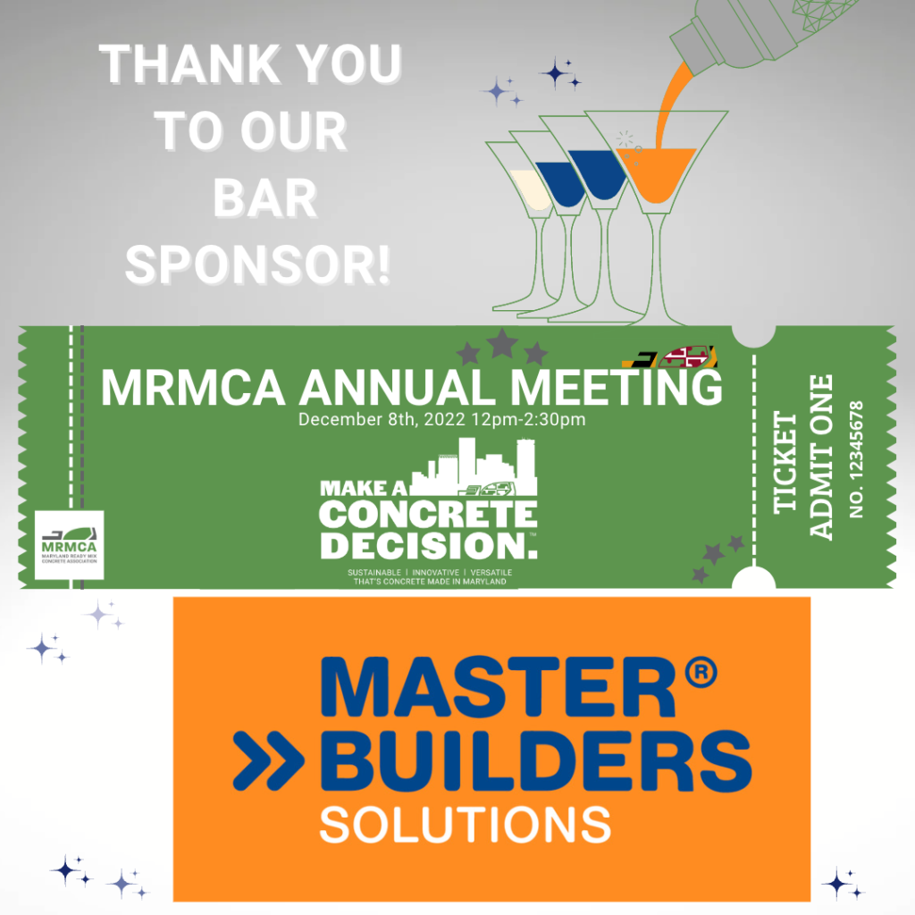 Bar Sponsor Master Builders Solutions