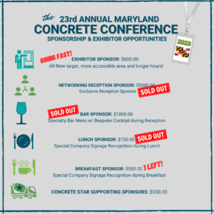 Concrete Conference Sponsor Packages