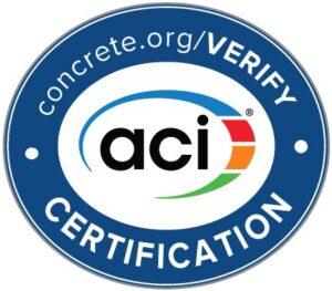 ACI Certifications concrete.org/Verify