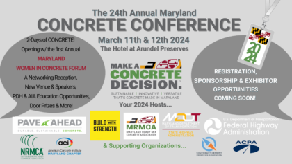 The 24th Annual Maryland Concrete Conference